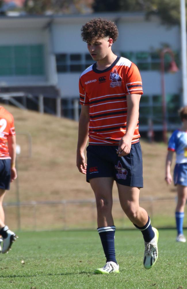 Emerging Reds Cup Day one action between SEQ and Brisbane Grey in the Under 16s.