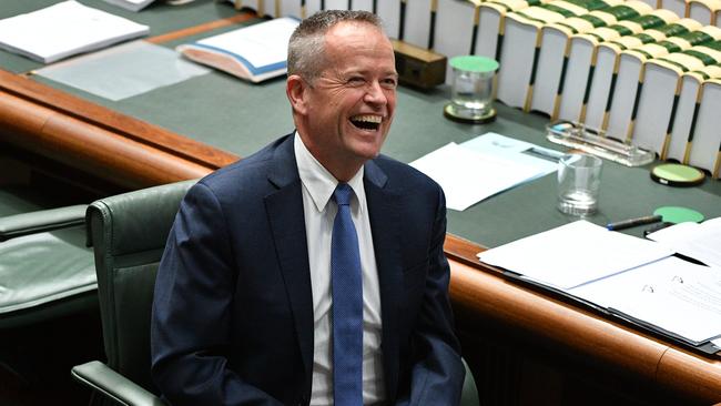 Leader of the Opposition Bill Shorten during Question Time in the House of Representatives at Parliament House in Canberra, Tuesday, June 19, 2018. (AAP Image/Mick Tsikas) NO ARCHIVING