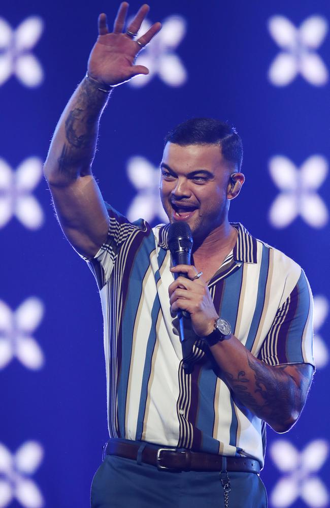 Guy Sebastian at the 2019 ARIAs. Picture: AAP/Brendon Thorne