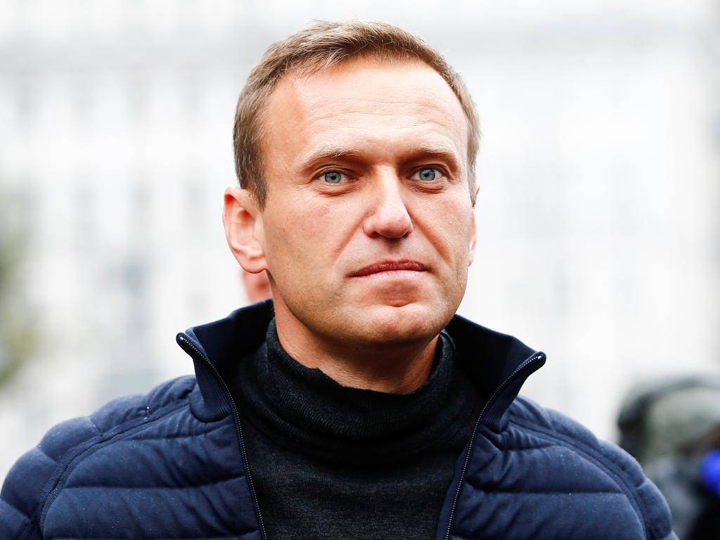 Russian opposition leader Alexei Navalny.