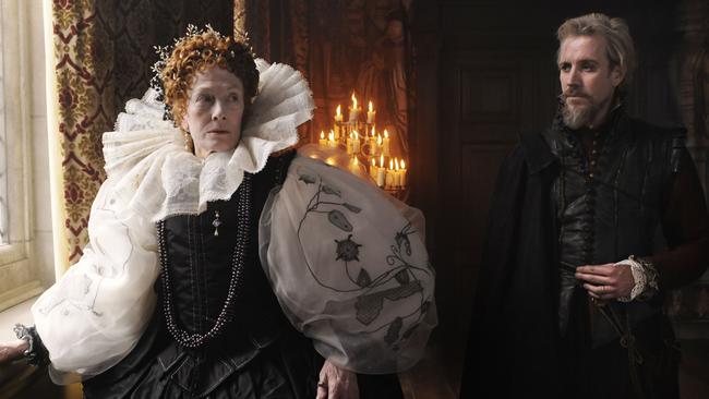 Actors Vanessa Redgrave and Rhys Ifans in 2011 film Anonymous. Picture: Sony Pictures