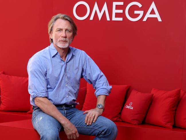 Daniel Craig at Omega House Paris.