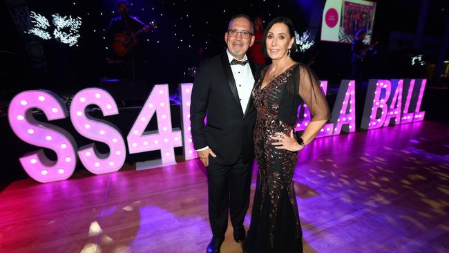 Lloyd and Sue Clarke at the Small Steps 4 Hannah gala ball. Picture David Clark