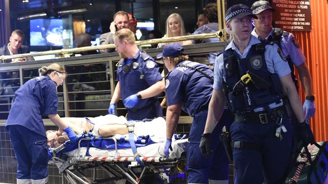 Emergency workers want lockout laws in place so they are better protected from drunks on the streets. Picture: Gordon McComiskie