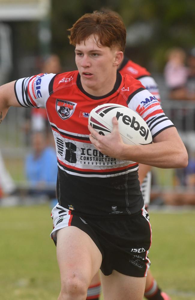 Kirwan's Cohen Dittmann. Aaron Payne Cup. Ignatius Park College against Kirwan High at Kirwan High. Picture: Evan Morgan