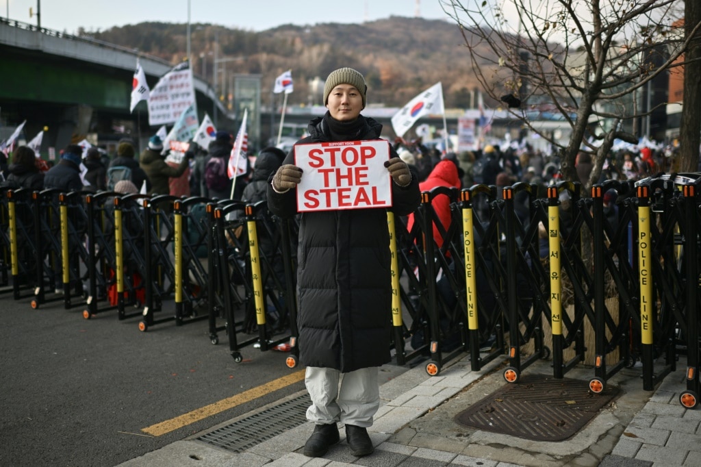 YouTube patriots? The men backing S. Korea’s impeached president