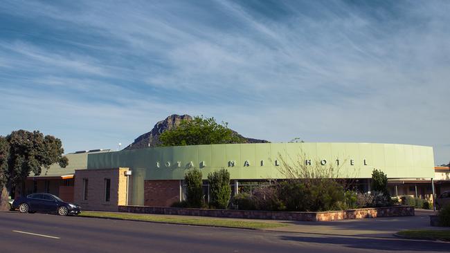 The futuristic-looking Royal Mail Hotel is the centrepiece of Dunkeld, at the foot of the Grampian Mountains.