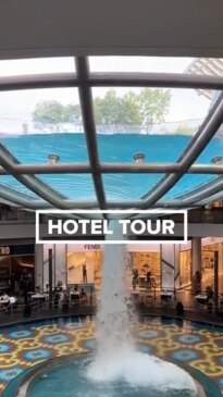 Marina Bay Sands hotel tour