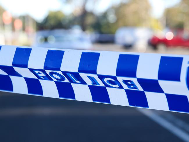 SYDNEY, AUSTRALIA - NEWSWIRE PHOTOS June 14 2022: A general stock image of a Police tape in Sydney. Picture NCA Newswire/ Gaye Gerard.