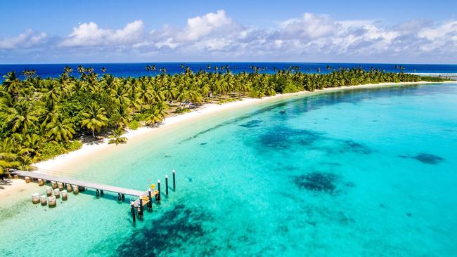 Cossies Beach, Cocos Keeling Islands. Picture: supplied