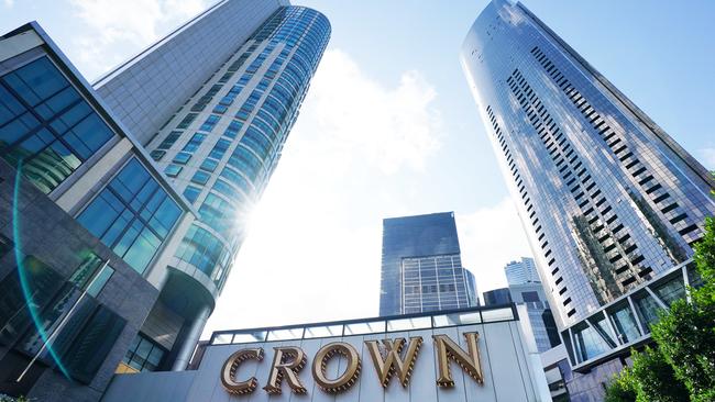 A general view is seen of Crown Casino in Melbourne