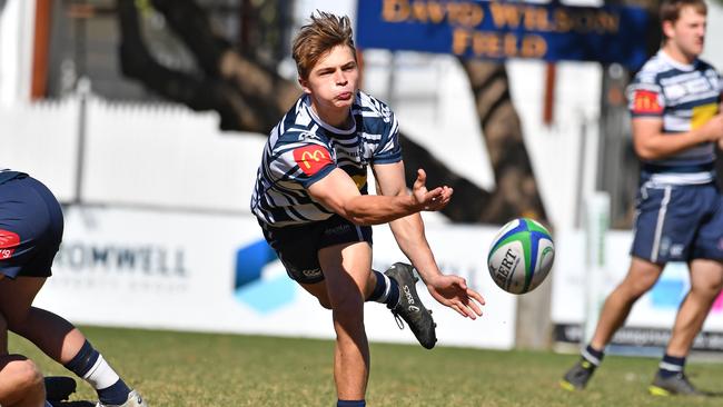 Brothers no 9 Will Cartwright Colts 1 rugby union match between Easts and Brothers. Saturday July 17, 2021. Picture, John Gass