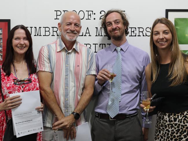 Michelle and Scott Weaver and Tim and Bella Giudes.