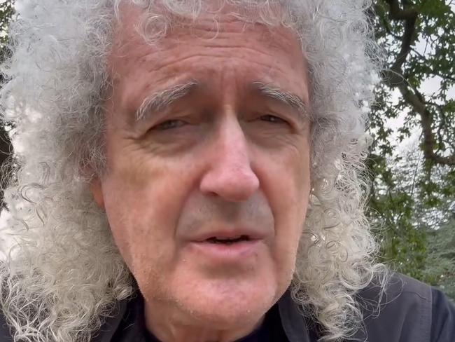 Queen guitarist Brian May has revealed he suffered a stroke on Instagram