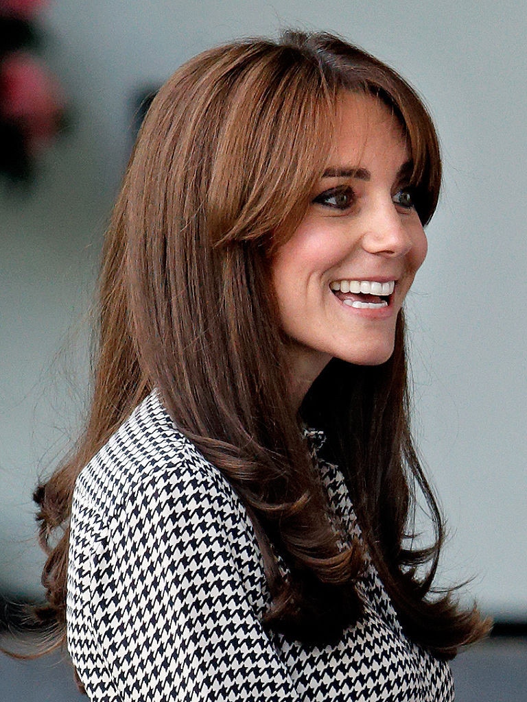 The most controversial thing Kate has done in recent years is cut a fringe. Picture: Max Mumby/Indigo/Getty Images