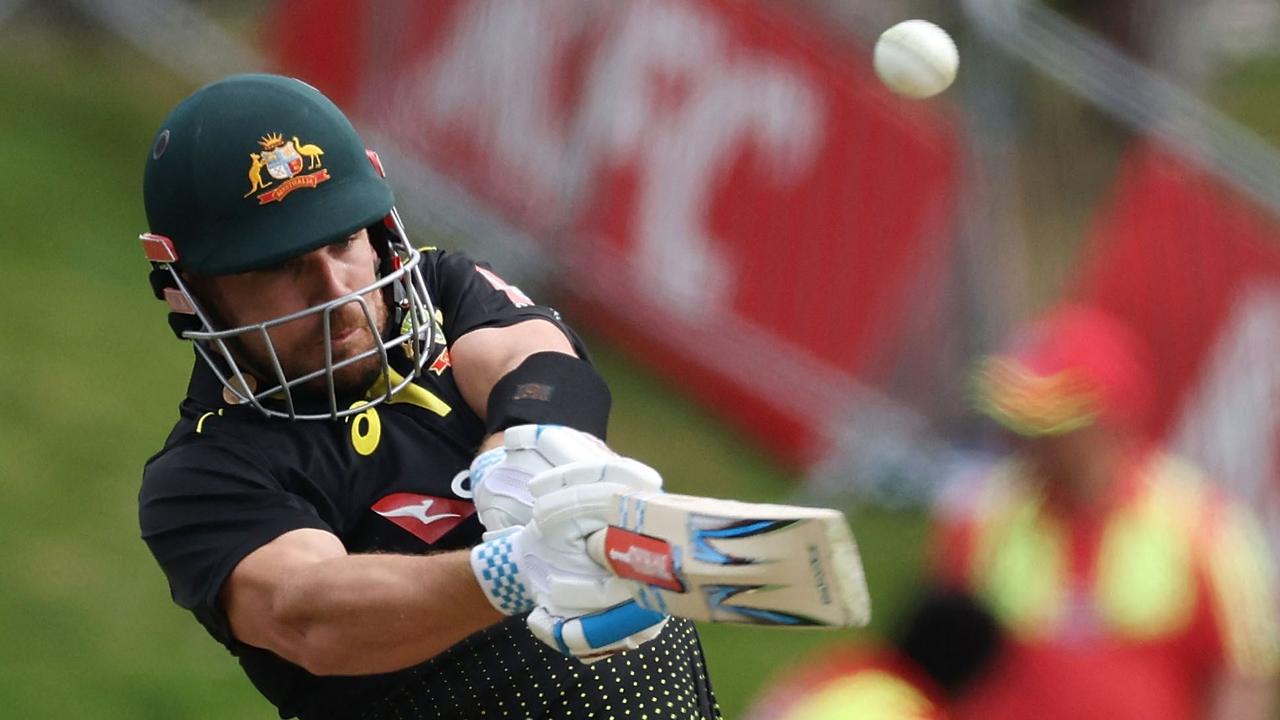 Australia's captain Aaron Finch.