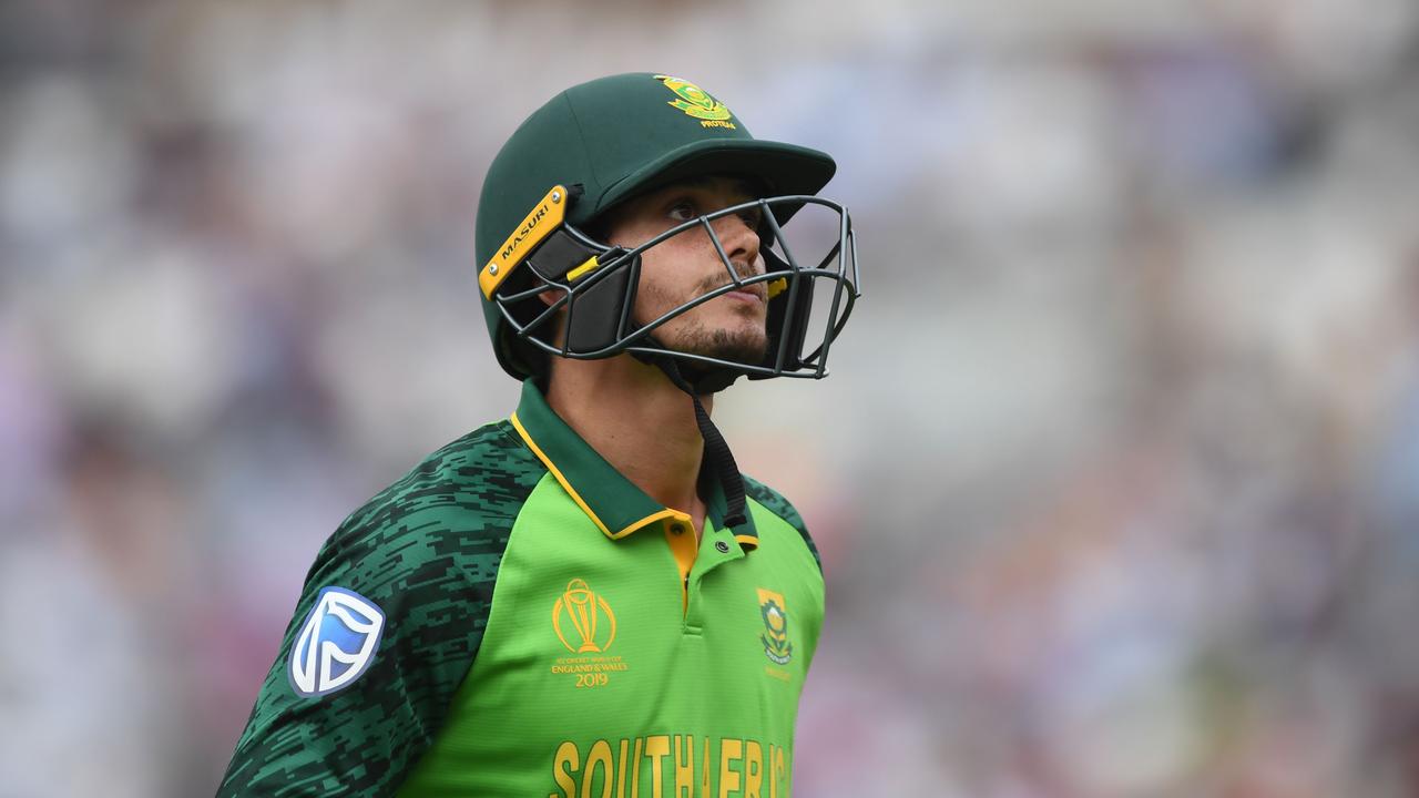 Quinton de Kock’s decision not to take a knee and, therefore, be stood down by Cricket South Africa has shocked the world. Photo: AFP