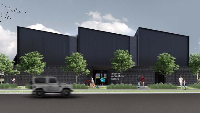 A design of the Alberton Recreation Centre.