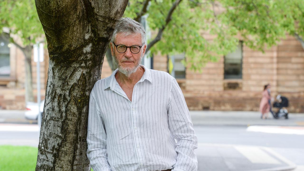 Vital North Adelaide spokesman Robert Farnan outside the District Court building in Adelaide. Picture: NCA NewsWire / Brenton Edwards