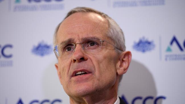 ACCC Chairman Rod Sims has said staying with one entity and not inquiring about better rates could lead to paying more. Picture: AAP