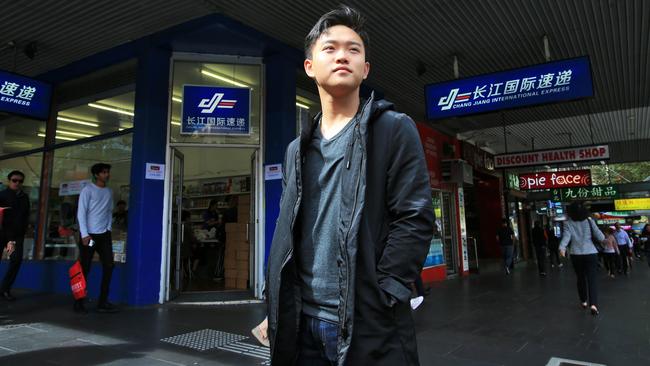 Johnny Liu says he is struggling to keep up with demand. Picture: Aaron Francis.