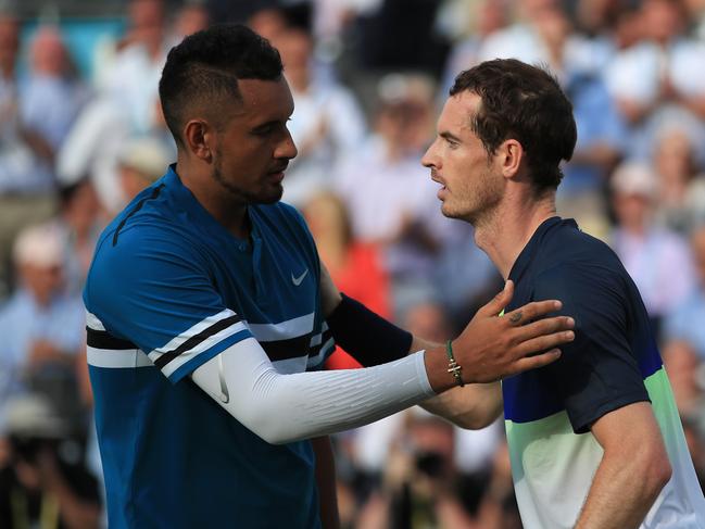 Andy Murray realised something was up. Picture: Getty