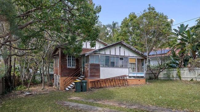 The buyers of this house at 100 Glen Retreat Rd, Mitchelton, are in the process of renovating it.