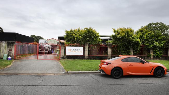 The police search warrant was carried out at Ken Russell Court, Bundall. Picture Glenn Hampson