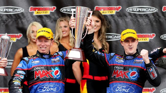 Mark Winterbottom and Steven Richards won the Bathurst 1000 in 2013