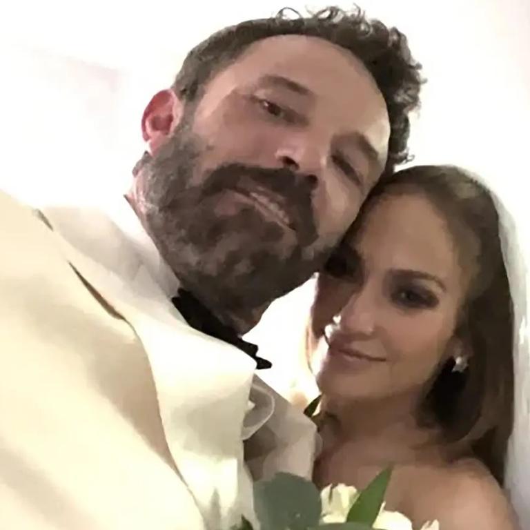 Ben and J Lo wed in 2022, having rekindled their relationship after first getting engaged 20 years earlier. Picture: jlo/Instagram