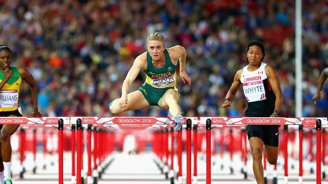 Sally Pearson in action. Picture: Getty Images