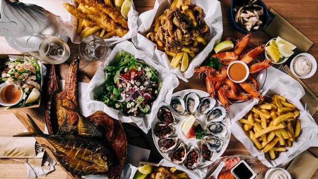 The Fresh Fish Place fish cafe at Port Lincoln. Picture: Robert Lang