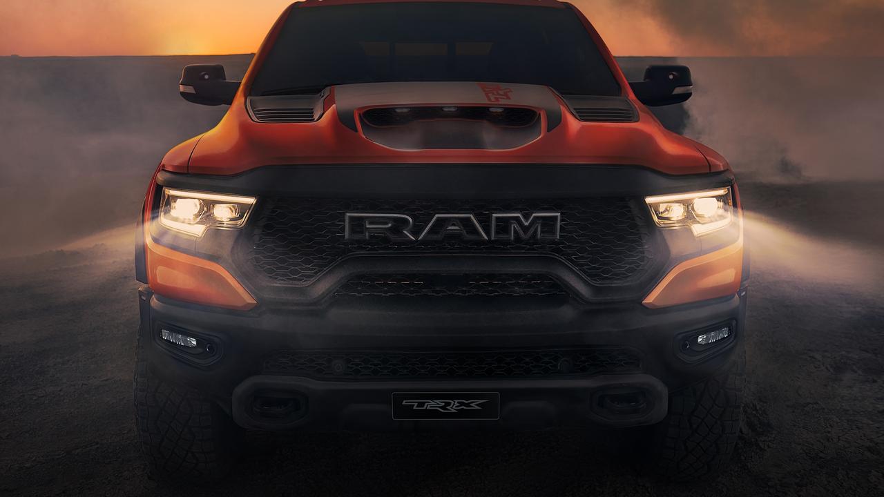 V8-powered RAM pick-up trucks are growing in popularity – and size.