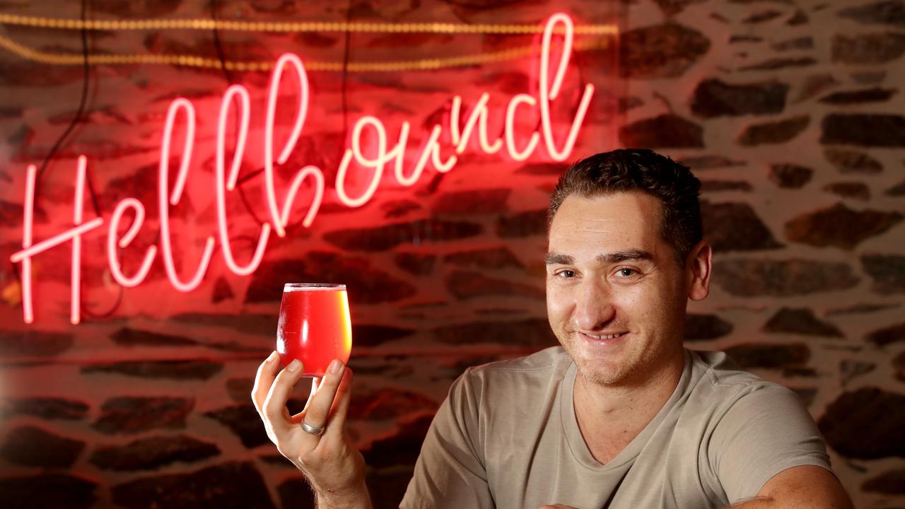 Drink Pink Hellbound Barman Mark Reggie Reginato S Bright Beer Idea The Advertiser