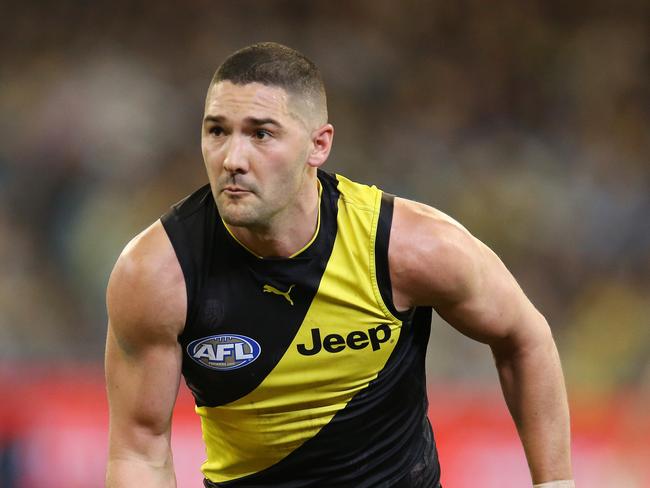 AFL First Qualifying Final. 06/09/2018. Richmond v Hawthorn at the MCG, Melbourne.  Richmond's Shaun Grigg   . Pic: Michael Klein