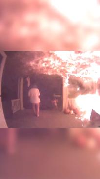 Man saves family from horrifying house fire by sheer luck