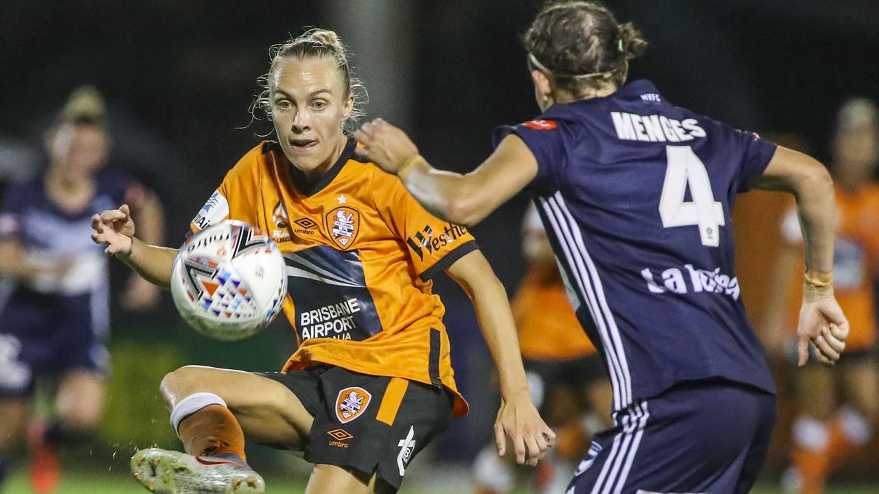 Yallop started pre-season with the Roar this week. Picture: AAP Image/Glenn Hunt