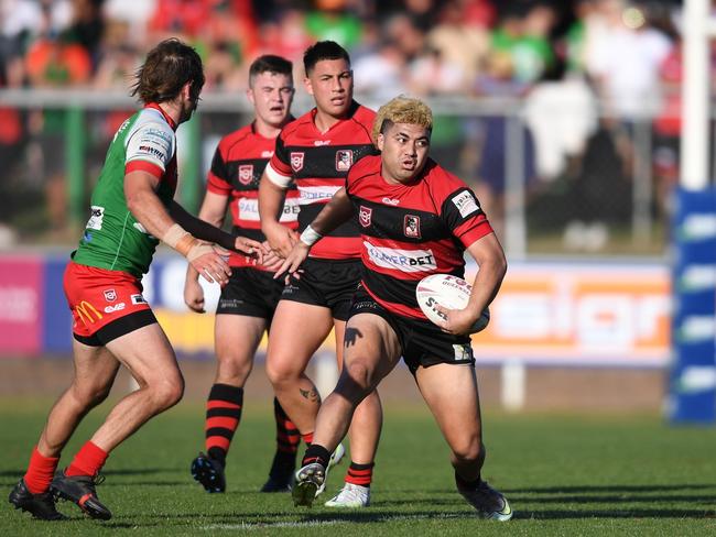 Wests Panthers in action in the 2022 Brisbane Rugby League (BRL) A-Grade competition. Picture taken from Facebook.