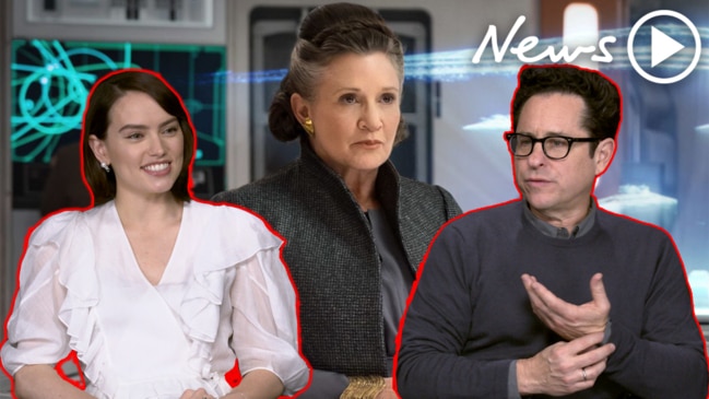 Star Wars cast and crew on filming without Carrie Fisher