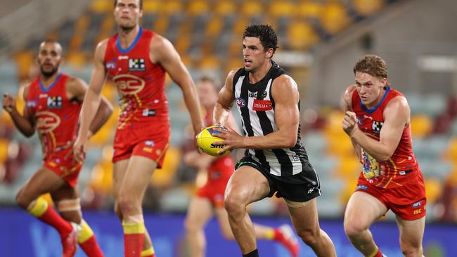 Jordan Lewis says Gold Coast should chase an experienced player such as Scott Pendlebury.