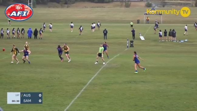 Replay: AFI World 9s - Australia v Samoa (Womens)