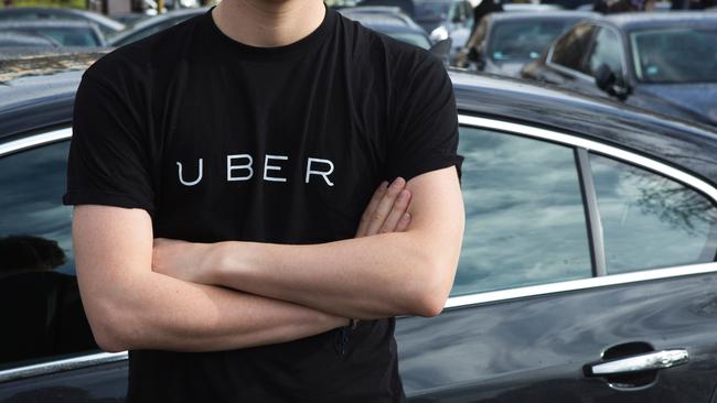 In 2015 the ATO warned tens of thousands of Uber drivers that they faced an audit if they did not declare their income. Picture: AFP/Geoffroy Van der Hasselt