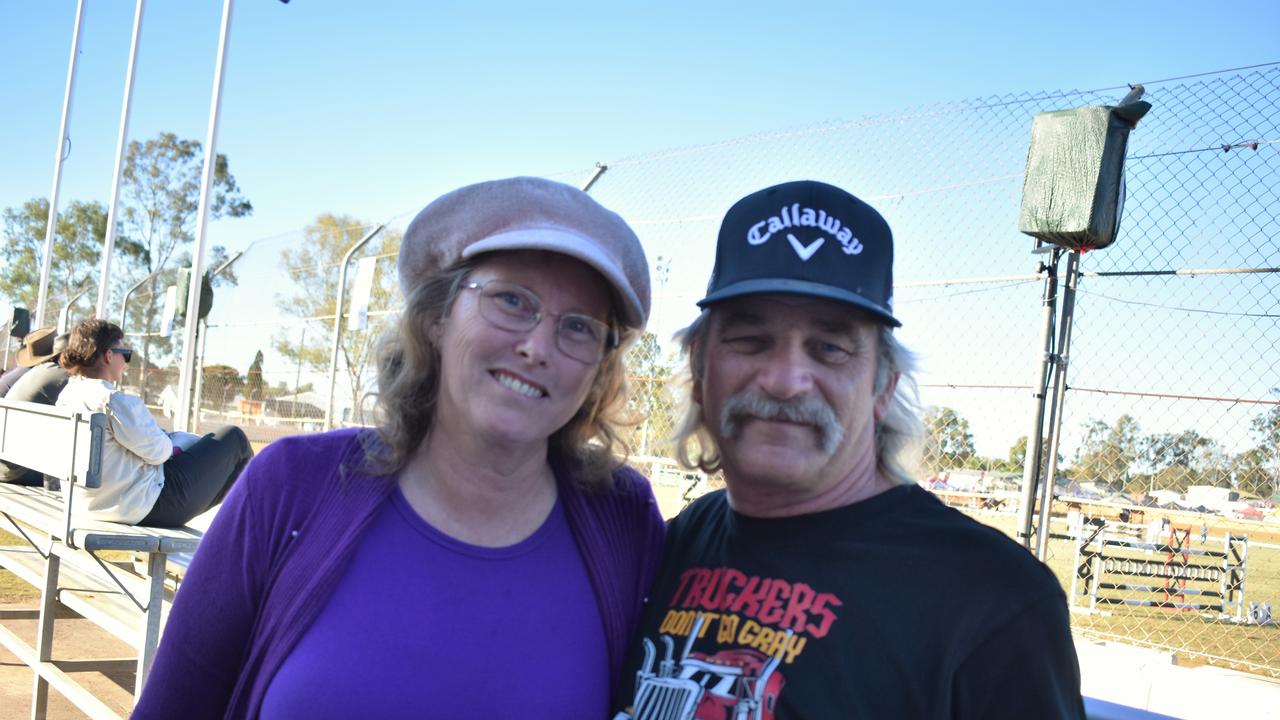 Georgina and Bevyn Topp at the Gatton Show on Saturday, July 22, 2023. Picture: Peta McEachern