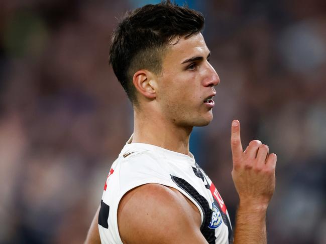 Nick Daicos booted the matchwinner. Picture: Michael Willson/AFL Photos via Getty Images