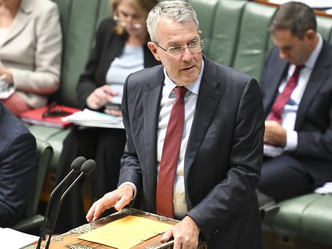 Attorney-General and Cabinet Secretary Mark Dreyfus during Question Time at Parliament House in Canberra. Picture: NewsWire / Martin Ollman