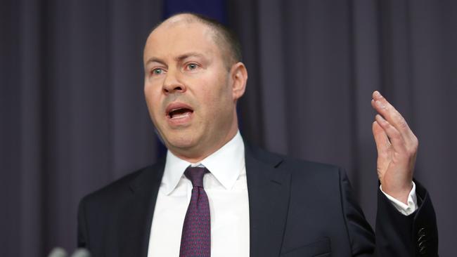 Treasurer Josh Frydenberg. Picture: Gary Ramage