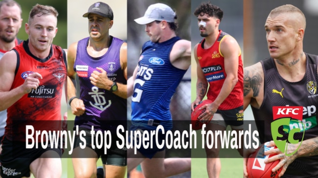 Browny's top SuperCoach forwards