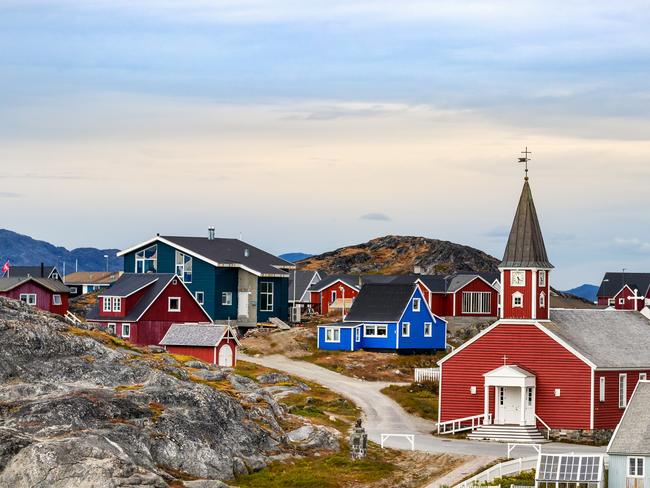 Nuuk, the capital of Greenland. Picture: Supplied