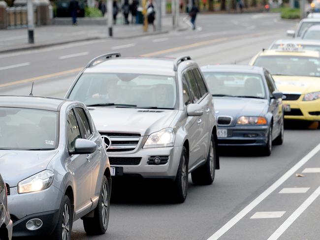 The most efficient, economical way to get Victoria moving is by getting Victorians moving. Picture: Nicole Garmston