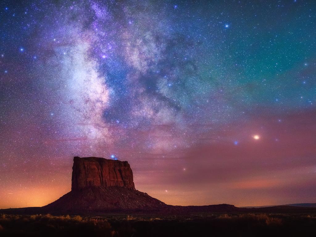 Monument Stars... Monument Valley, United States. Picture: Albert Dros/Insight Astronomy Photographer of the Year 2016